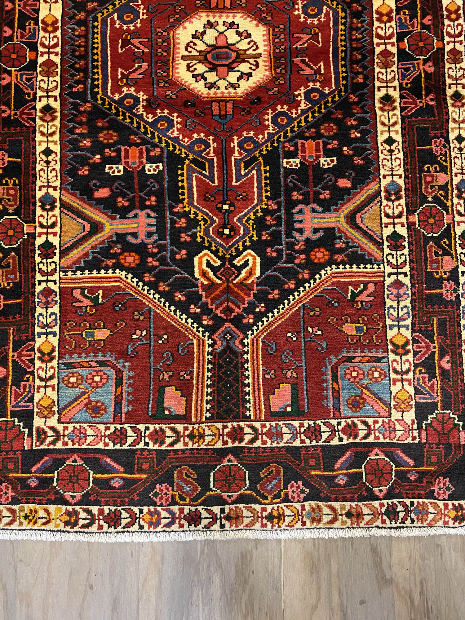 2x1.1M Village Tuserkan Persian Rug - Image 8