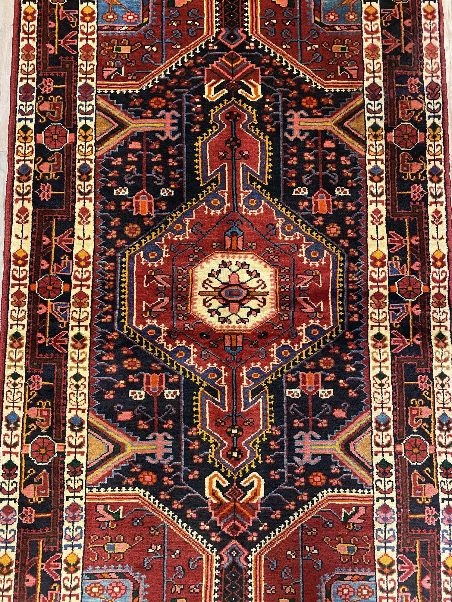 2x1.1M Village Tuserkan Persian Rug