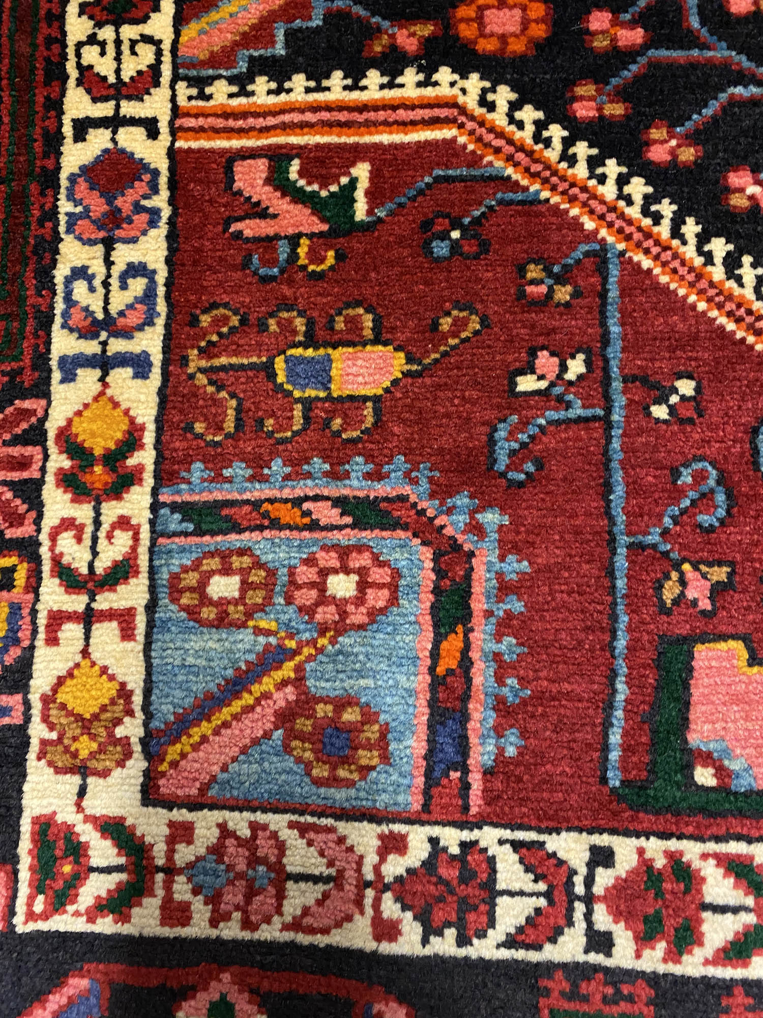 2x1.1M Village Tuserkan Persian Rug - Image 4