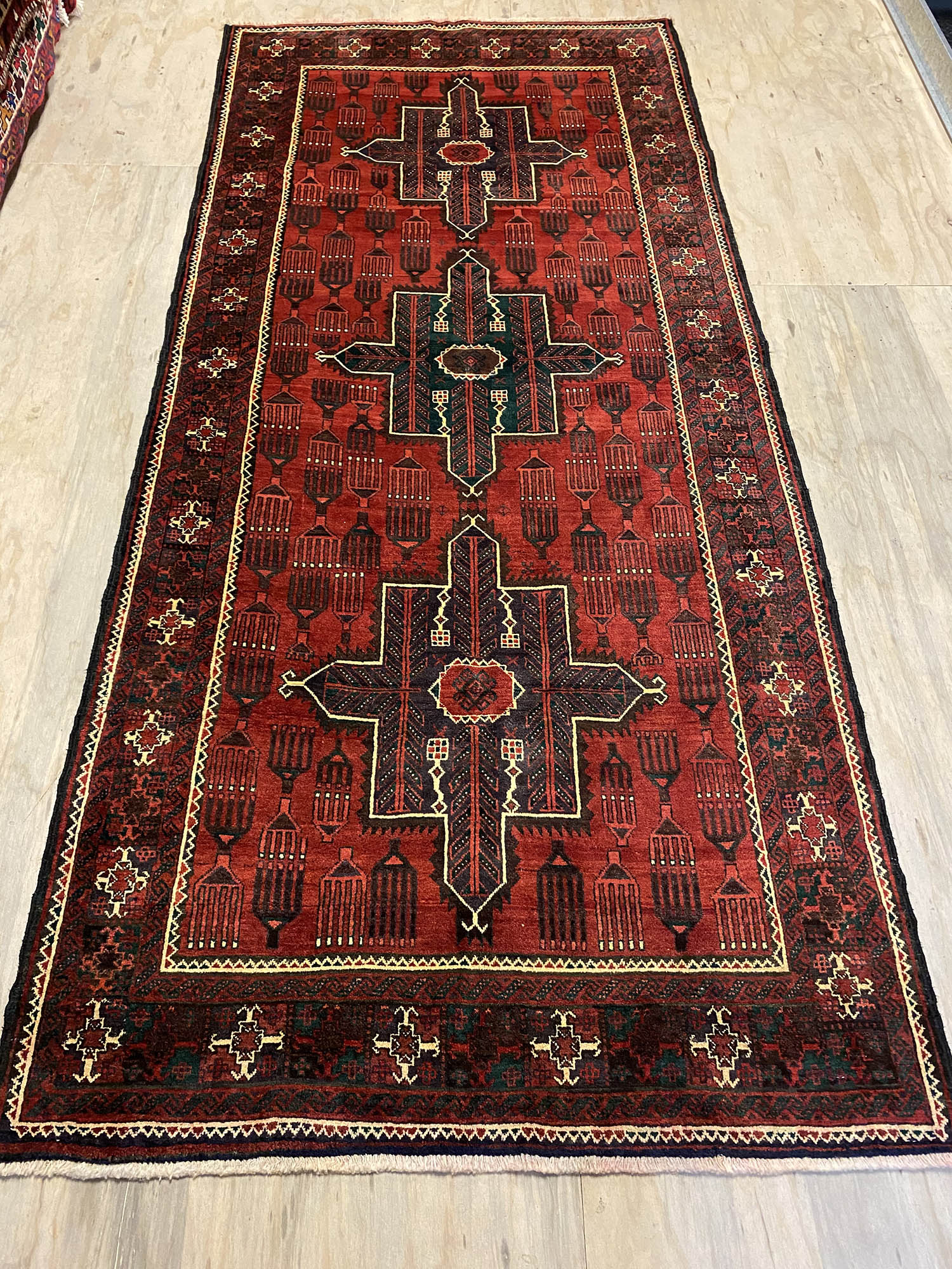 2.7x1.2M Kurdi Quchan Rug - Image 5