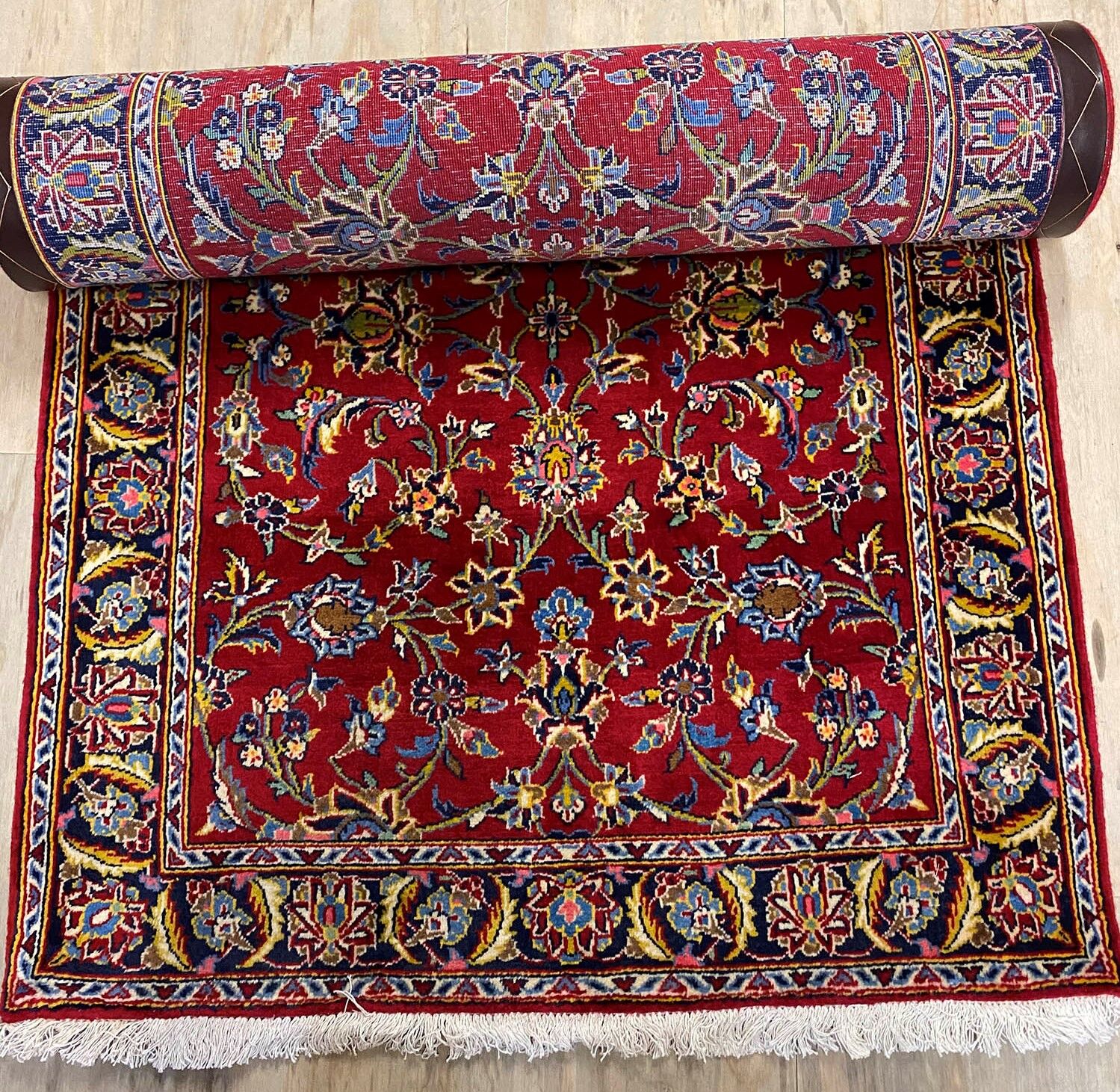 3.9M Persian Kashan Runner - Image 6