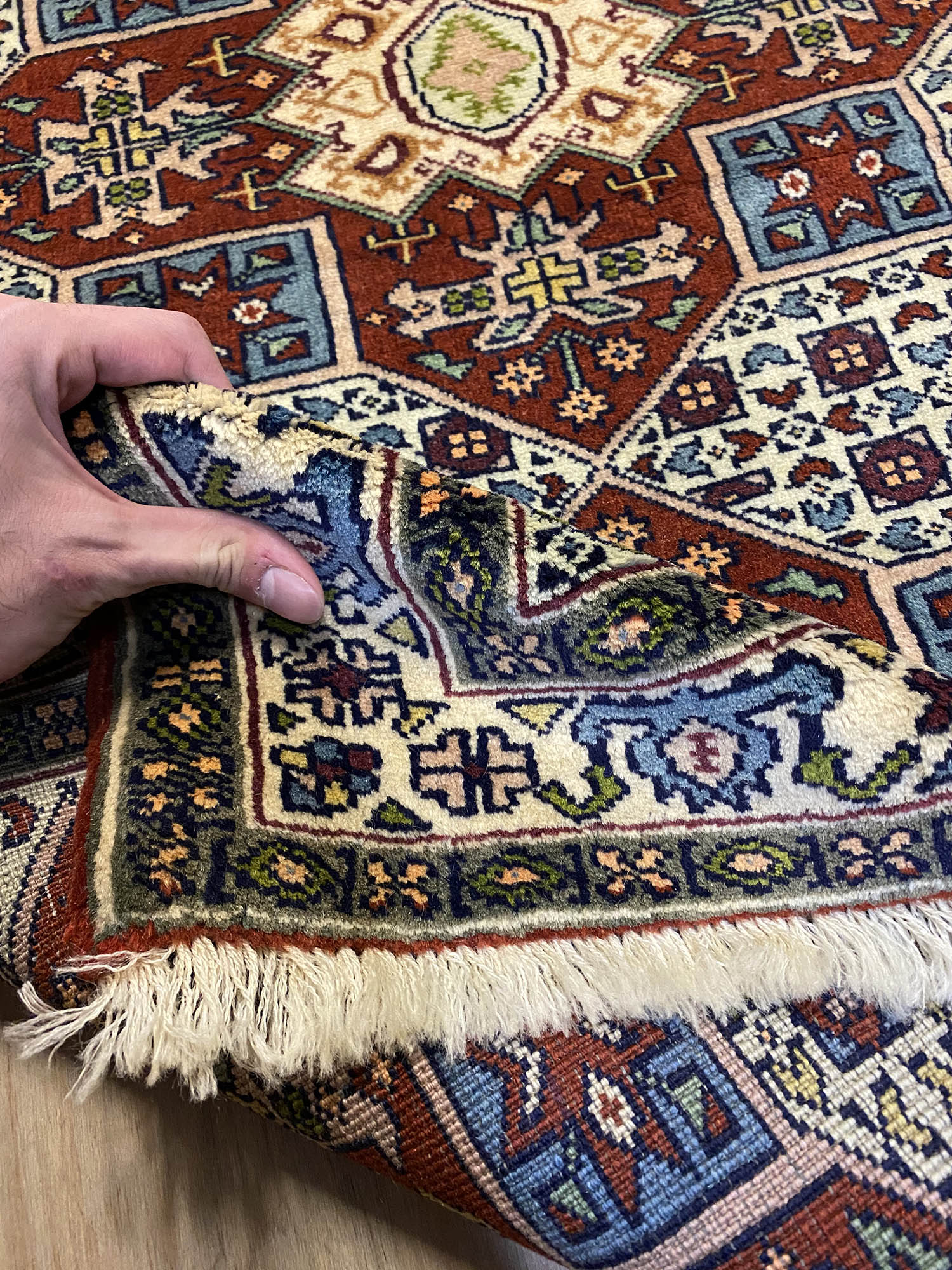 3.6M Kurdi Sanandaj Persian Runner - Image 7