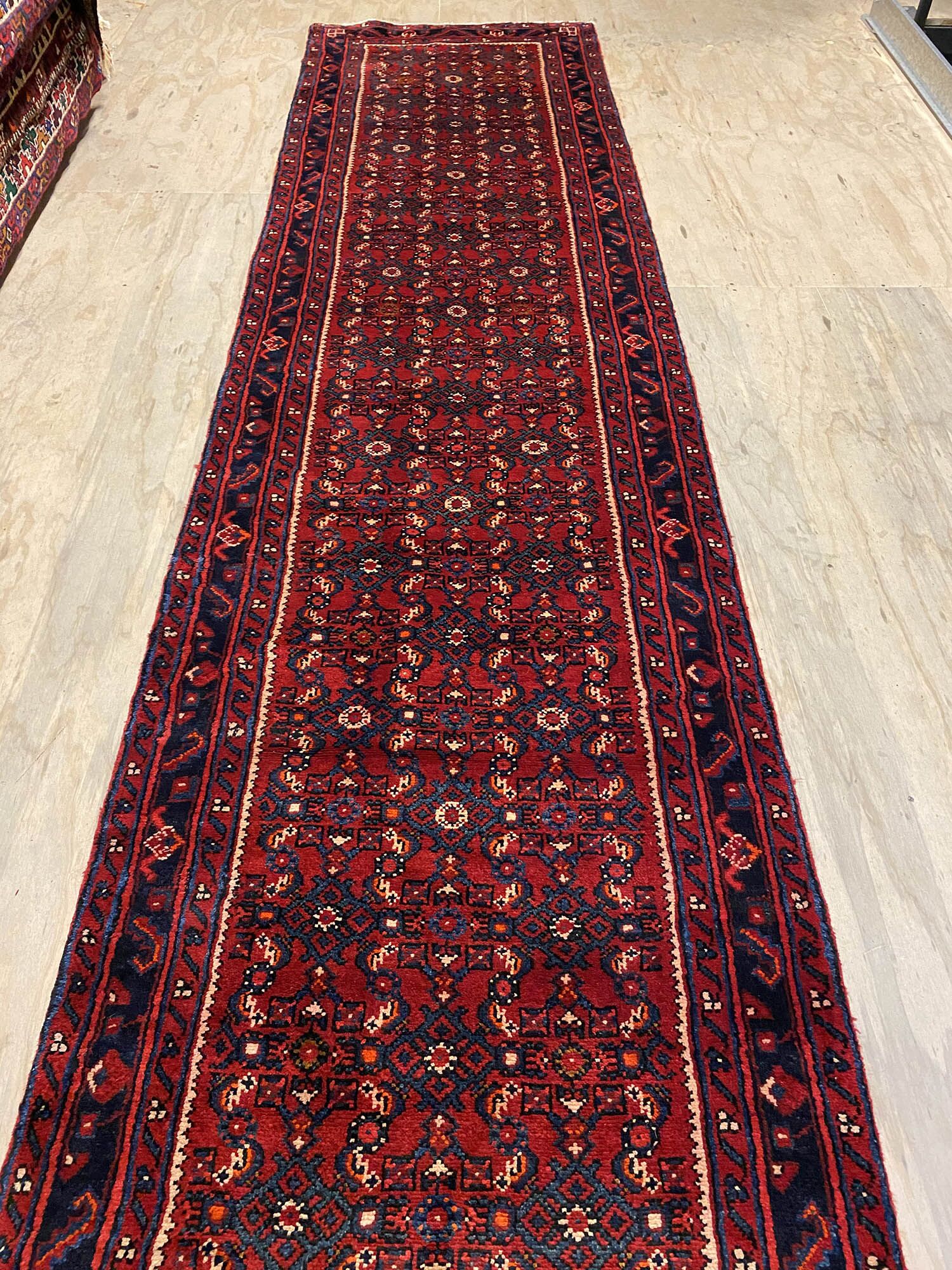 4.3M Hamedan Persian Runner (Hosseinabad) - Image 7