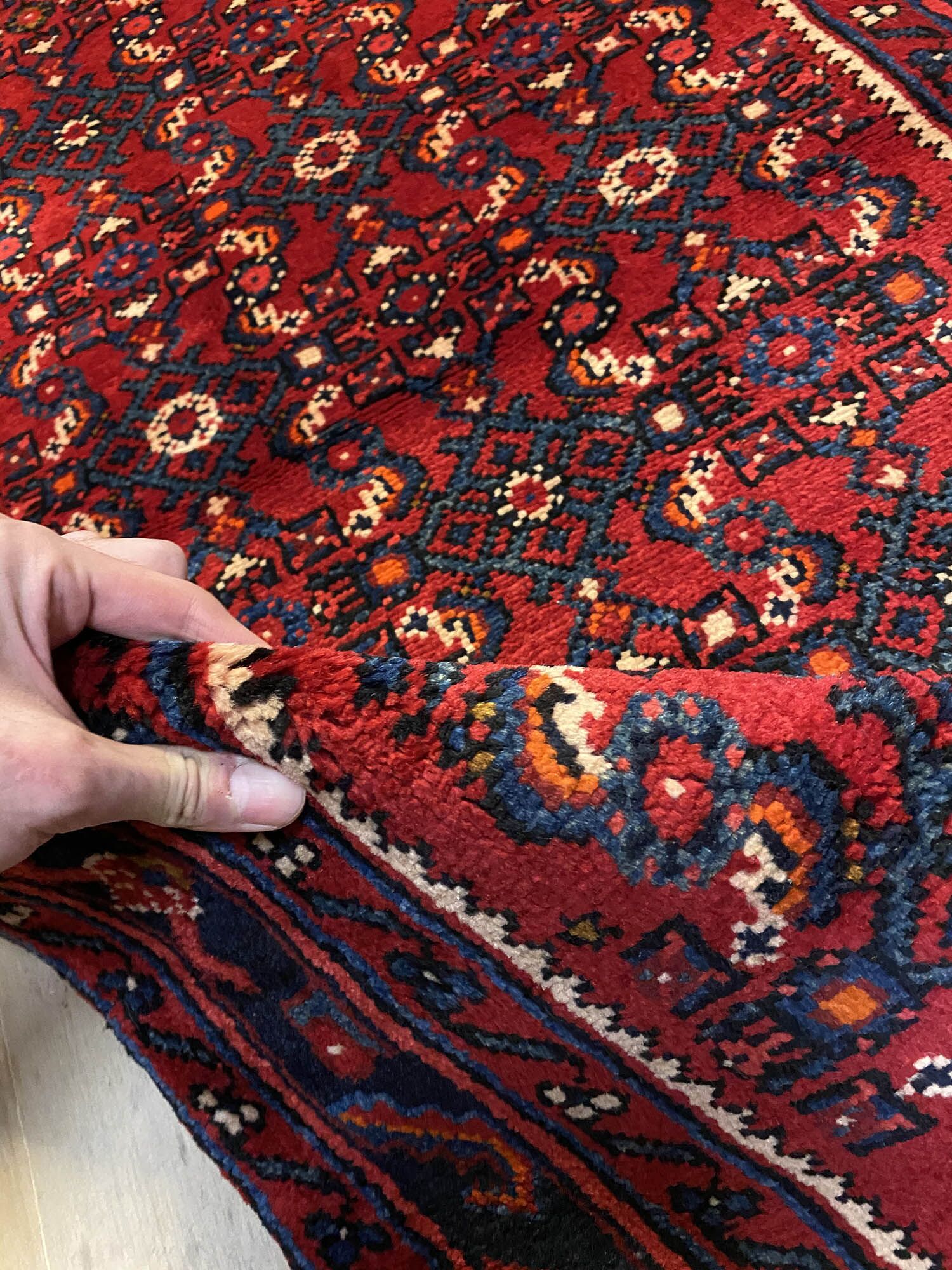4.3M Hamedan Persian Runner (Hosseinabad) - Image 8