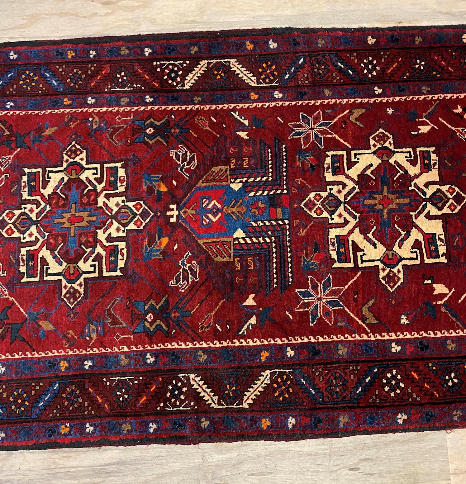 4.3M Tribal Qarajeh Runner - Image 10