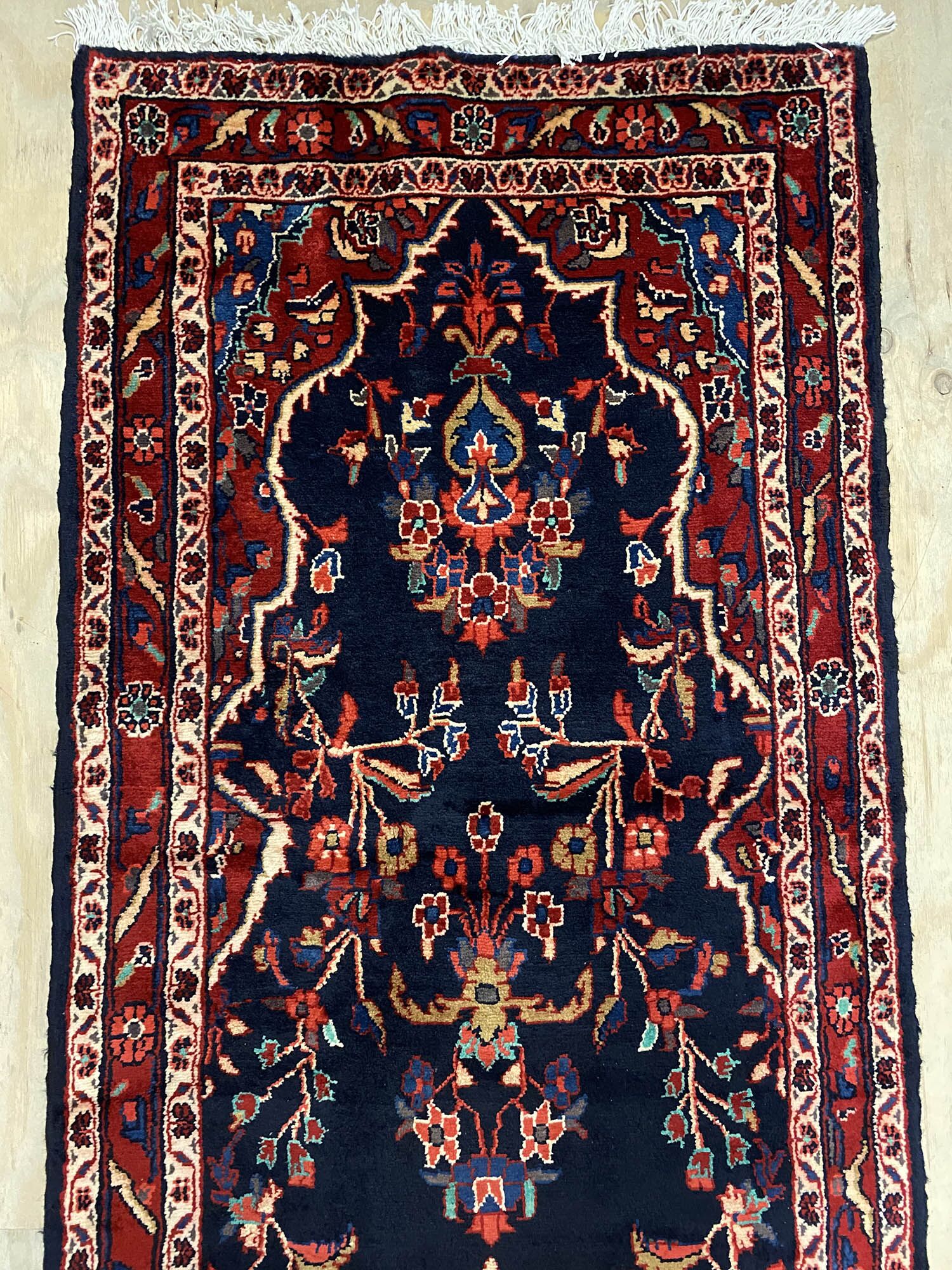 Fine 4.4M Hamedan Persian Runner (Malayer) - Image 4