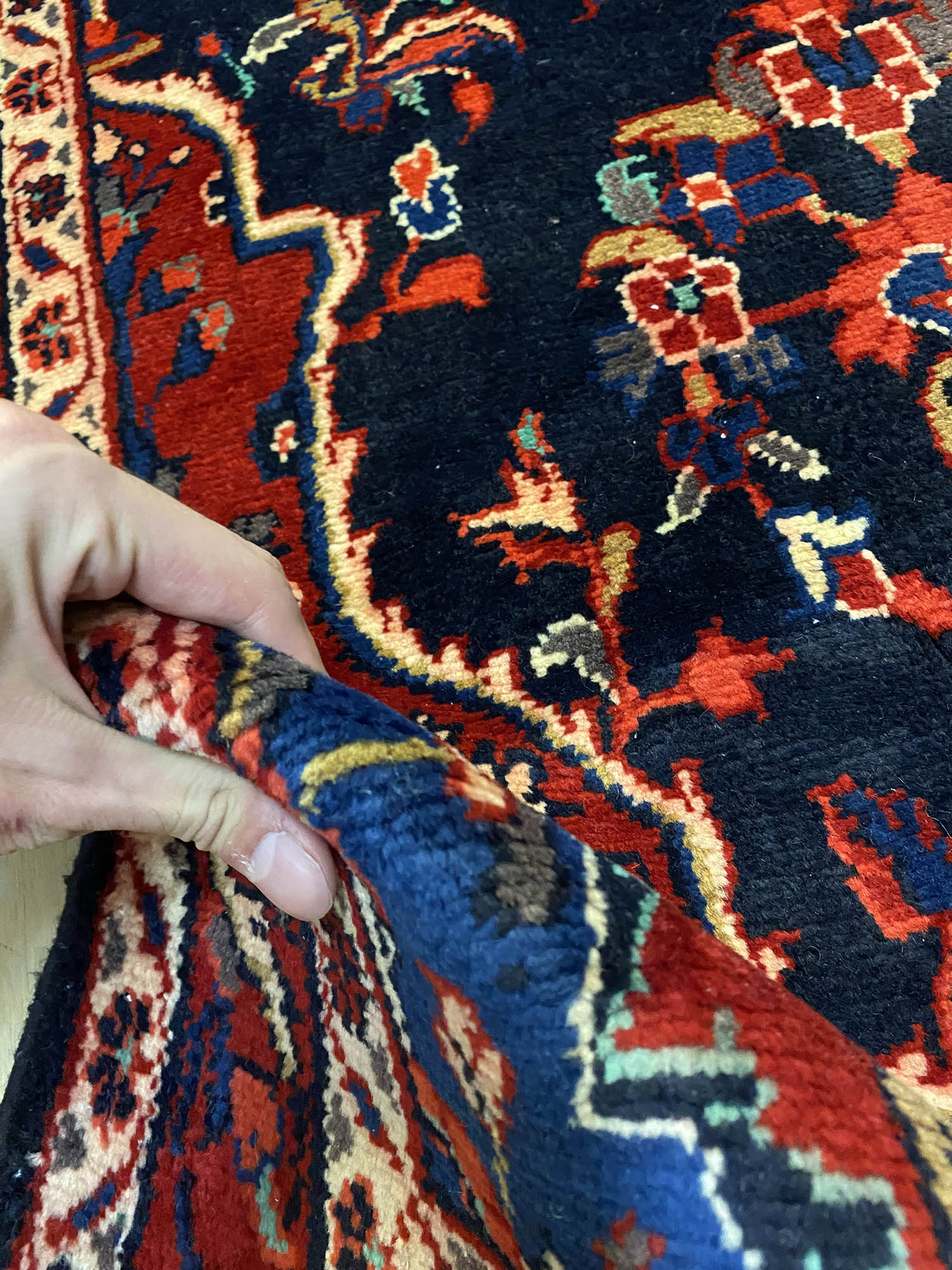 Fine 4.4M Hamedan Persian Runner (Malayer) - Image 7
