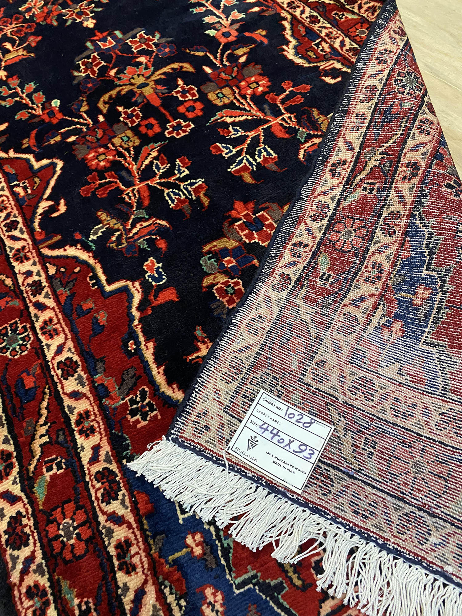Fine 4.4M Hamedan Persian Runner (Malayer) - Image 8