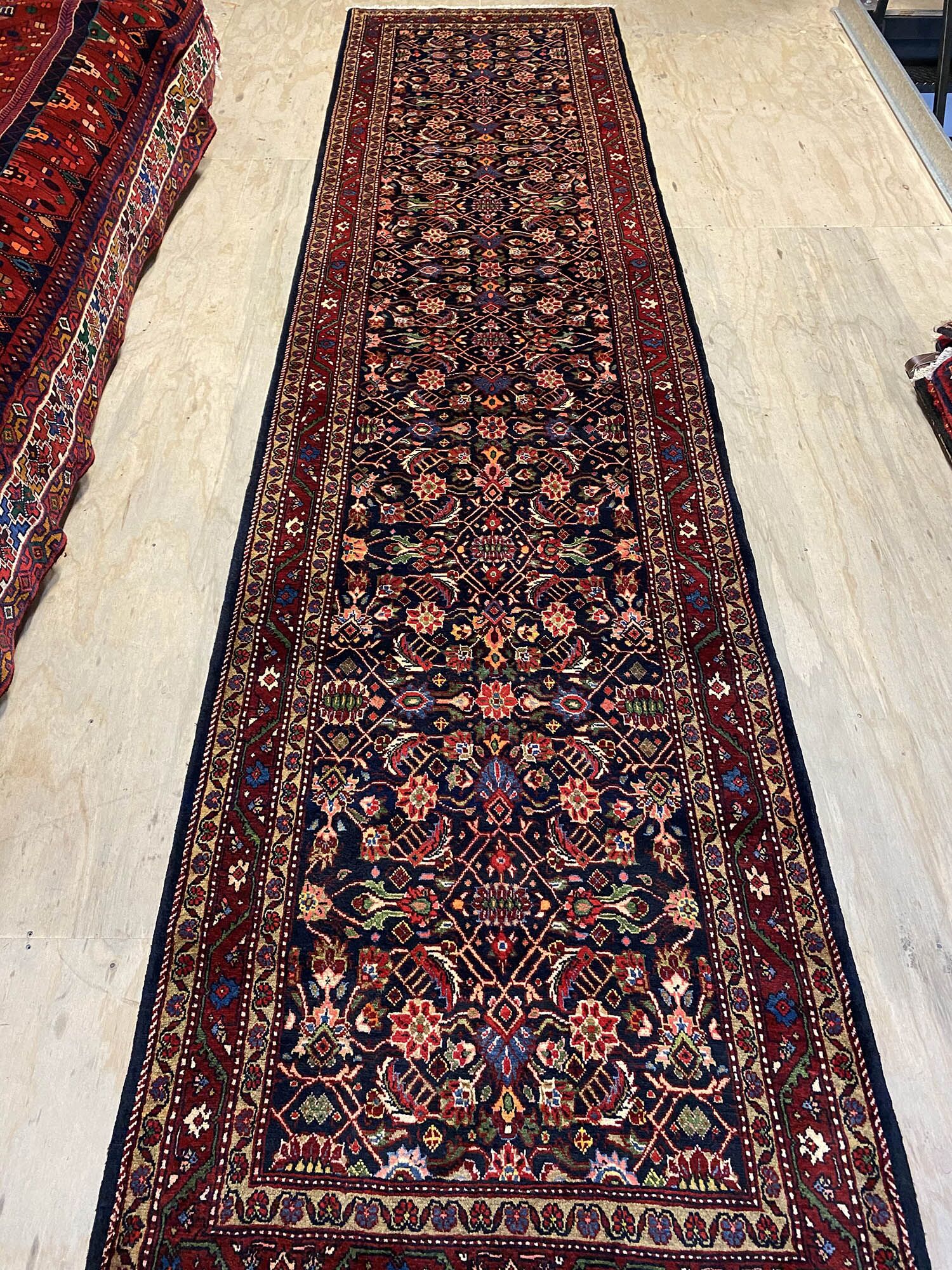 Fine 4M Hamedan Persian Runner - Image 6