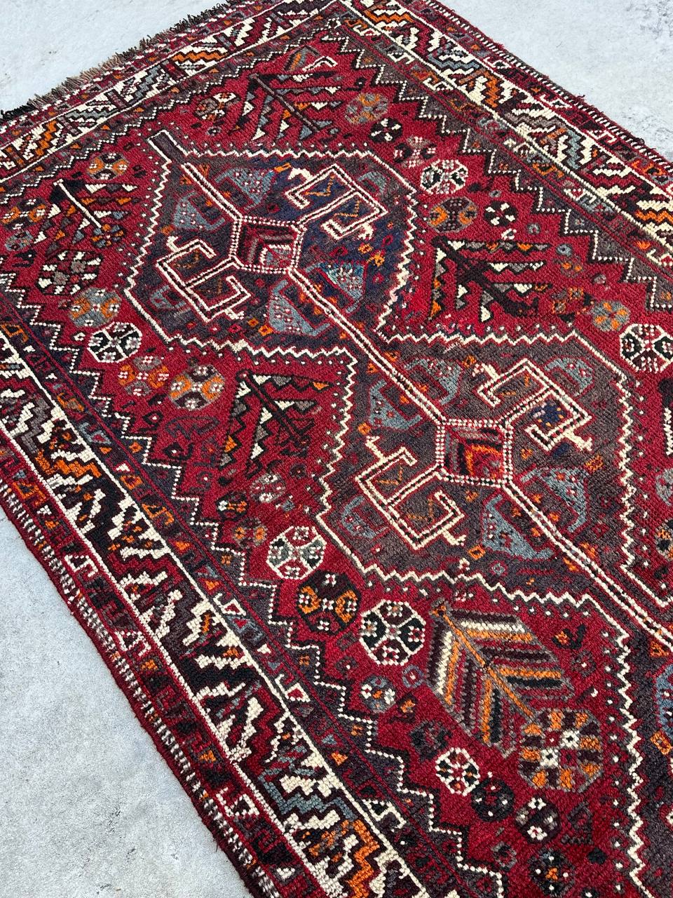 3.1M Qashghai Shiraz Persian Runner - Image 4