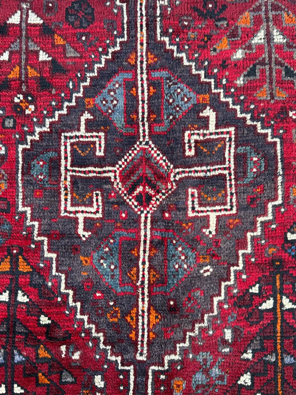 3.1M Qashghai Shiraz Persian Runner - Image 3