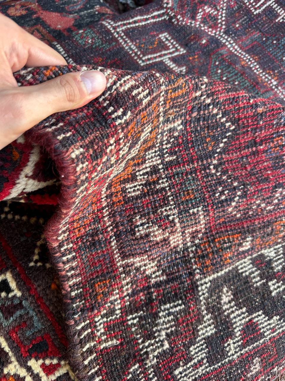 3.1M Qashghai Shiraz Persian Runner - Image 9