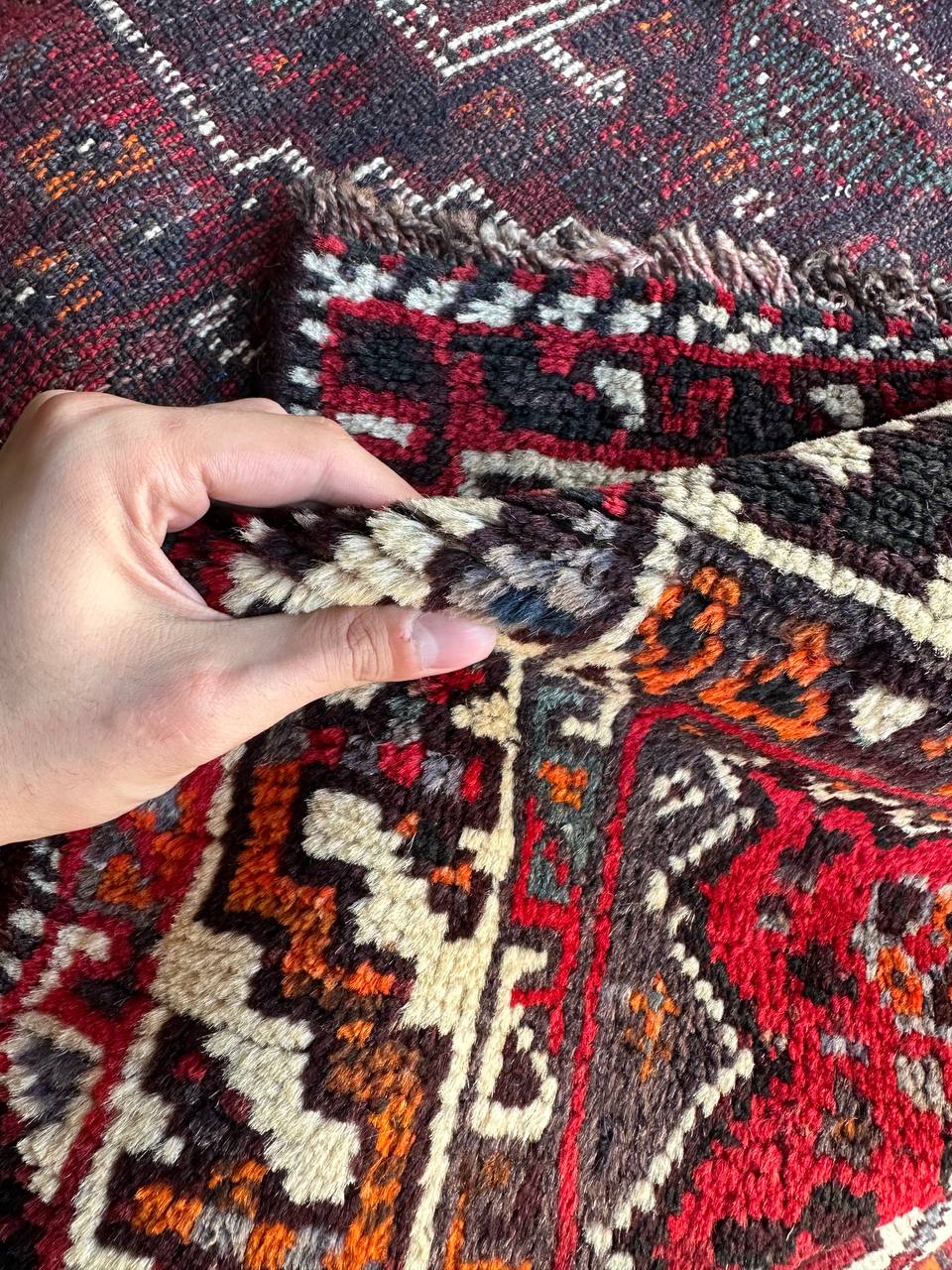 3.1M Qashghai Shiraz Persian Runner - Image 10