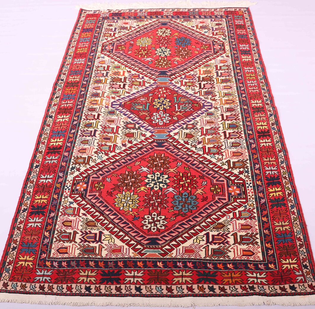 2x1.3M Persian Sumak Kilim Rug - Image 2