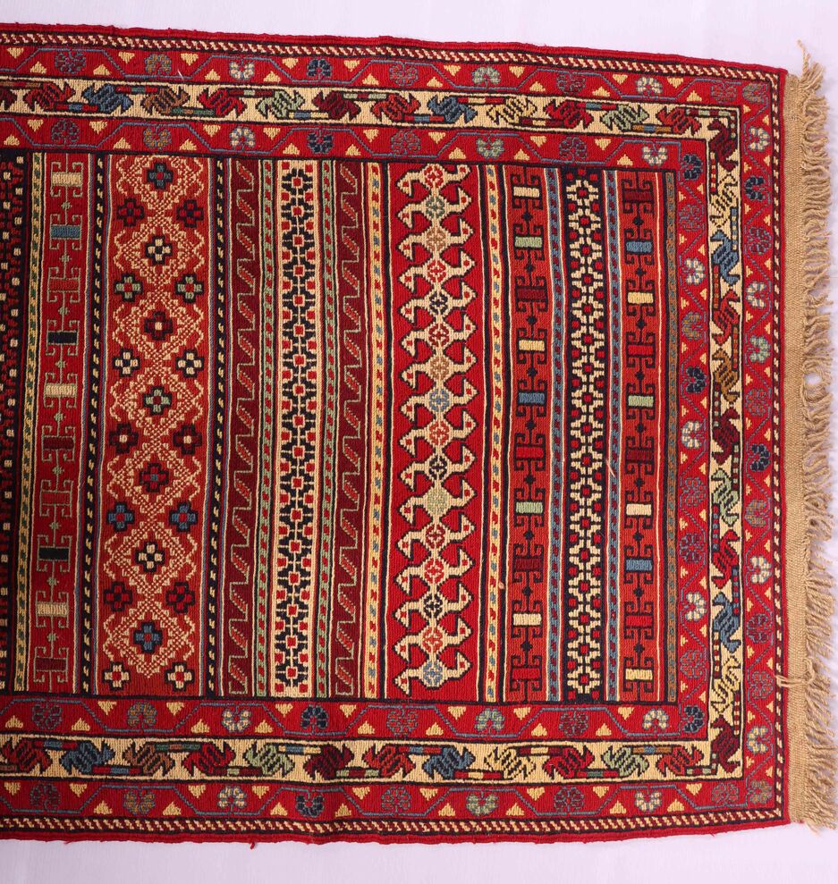 2x0.8M Persian Sumak Kilim Runner Rug - Image 2