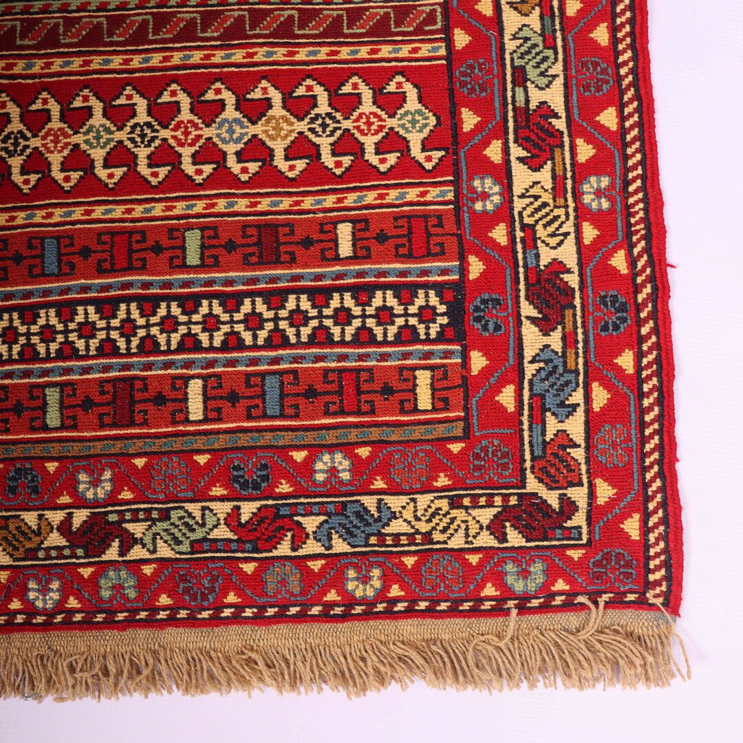 2x0.8M Persian Sumak Kilim Runner Rug - Image 4