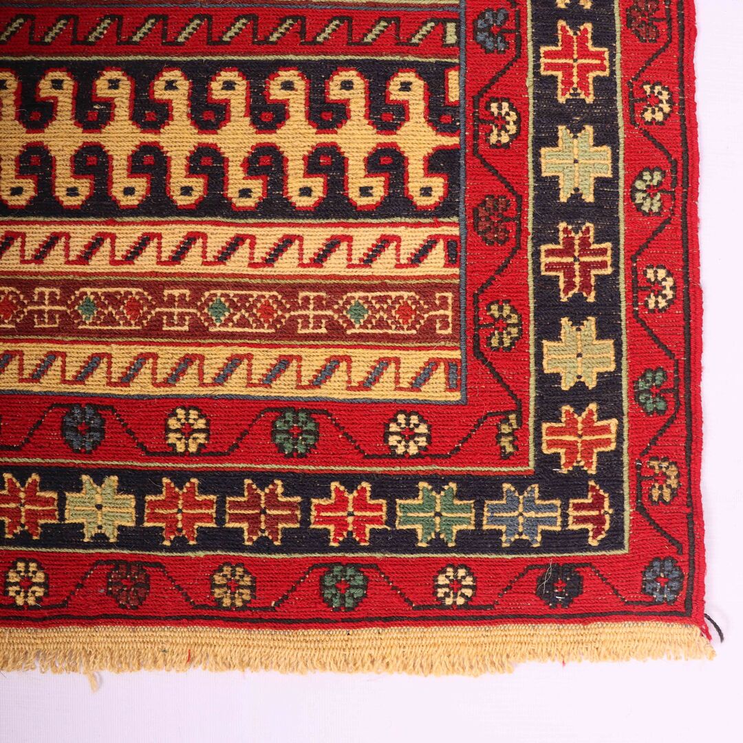 2x0.8M Persian Sumak Kilim Runner Rug - Image 4