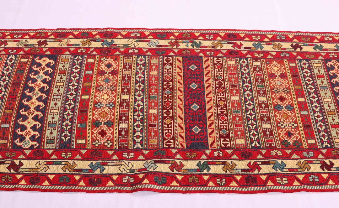 2x0.8M Persian Sumak Kilim Runner Rug - Image 4