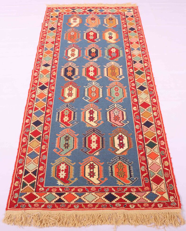 2x0.8M Persian Sumak Kilim Runner Rug - Image 2