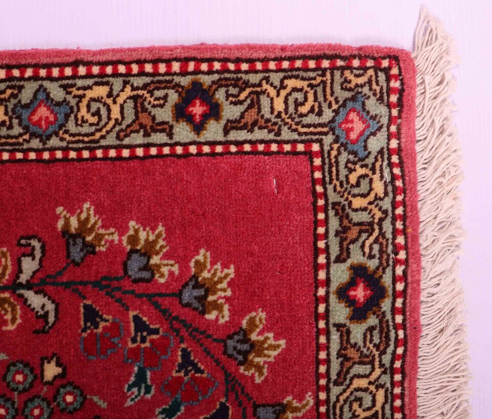 0.6x0.9M Fine Kashmar Persian Rug - Image 4