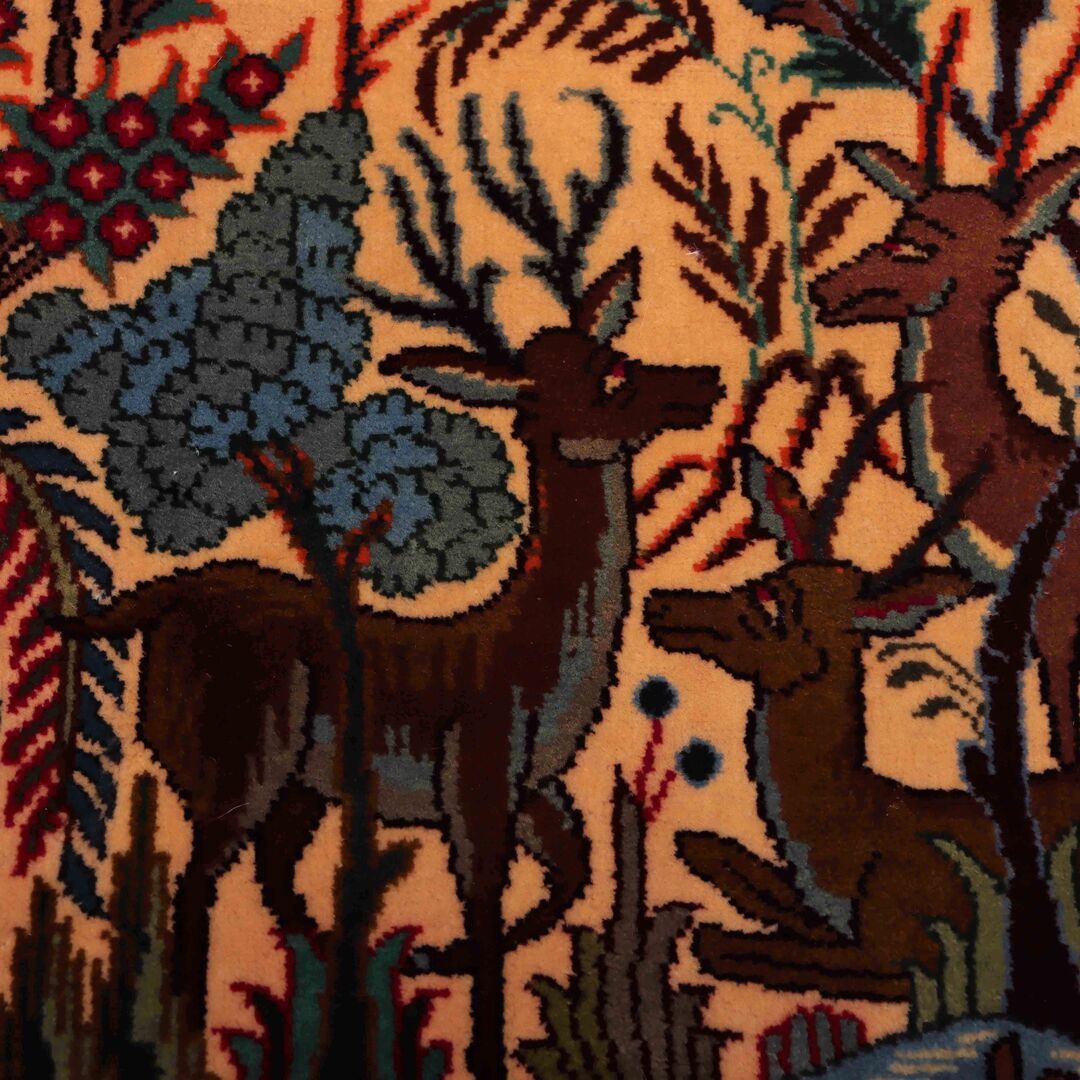 1x0.7M Garden Design Kashmar Rug - Image 2