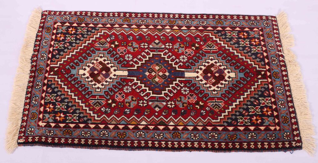 1x0.6M Persian Yalameh Rug - Image 2