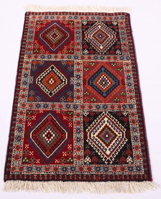 1x0.6M Persian Yalameh Rug - Image 2