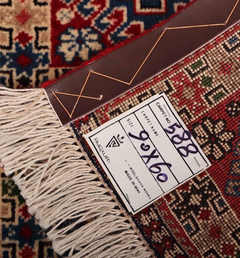 0.9x0.6M Persian Yalameh Rug - Image 3