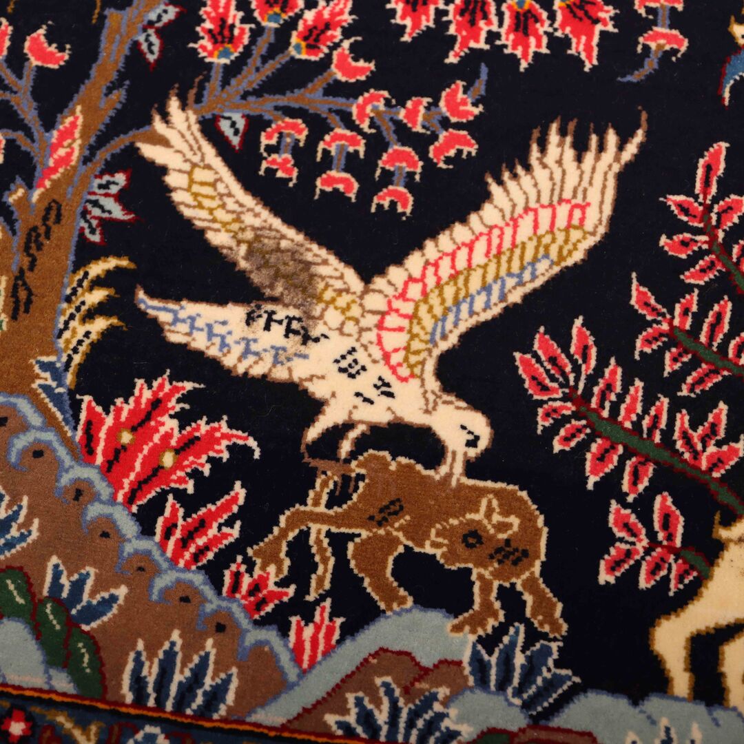 1x0.7M Garden Design Kashmar Rug - Image 3