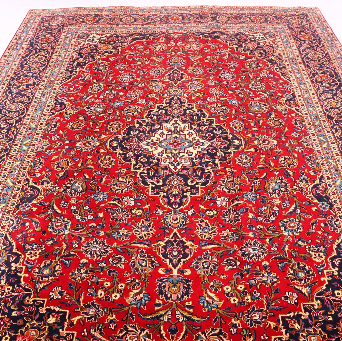 3.5x2.5M Traditional Persian Kashan Rug - Image 2