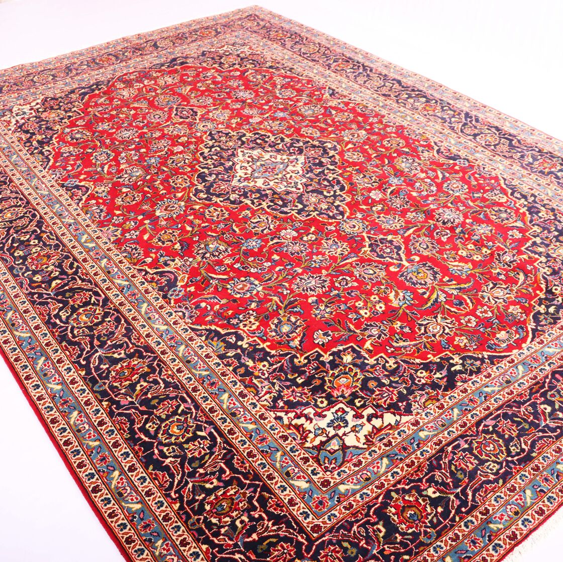 3.5x2.5M Traditional Persian Kashan Rug - Image 3