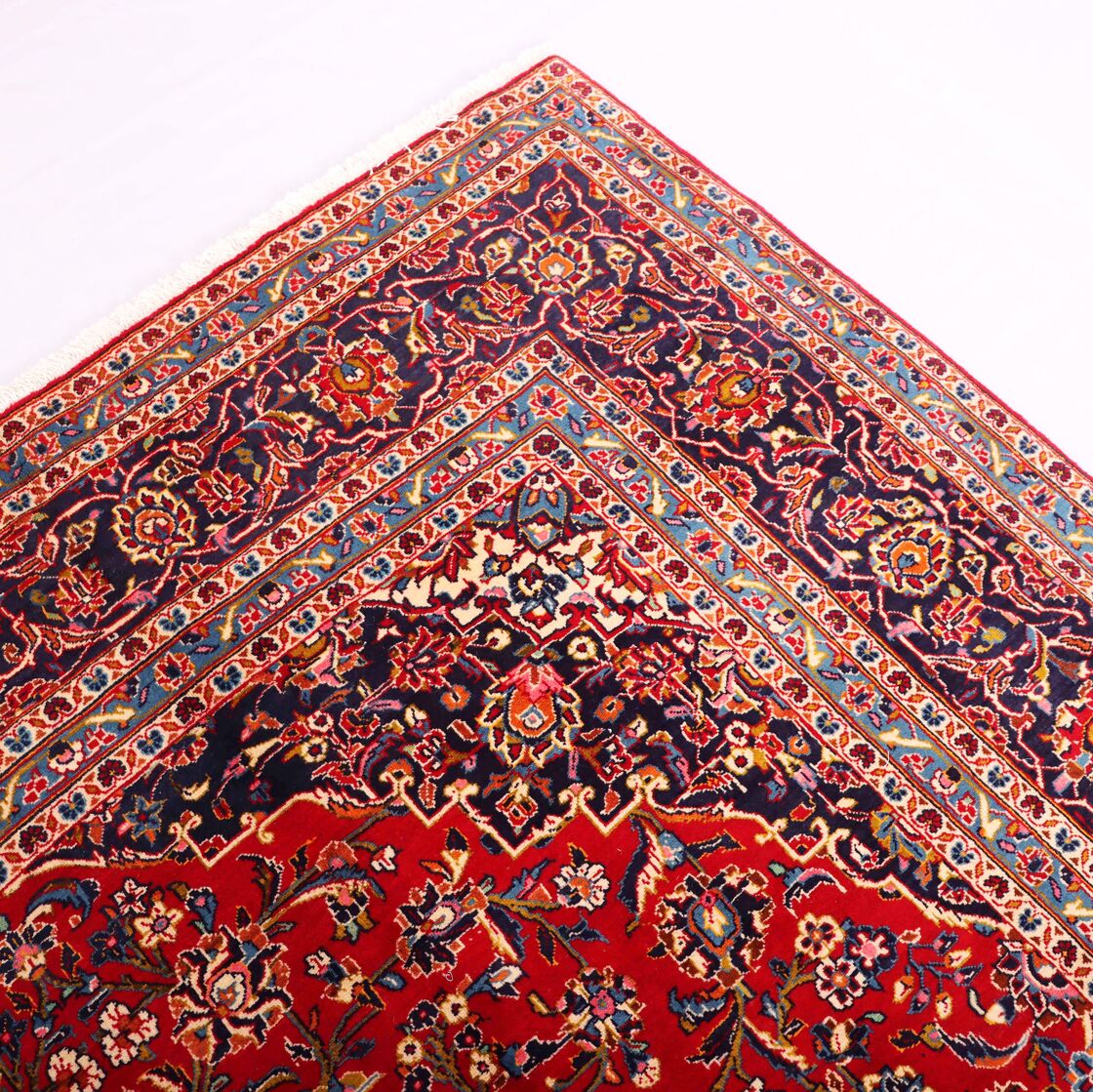 3.5x2.5M Traditional Persian Kashan Rug - Image 4