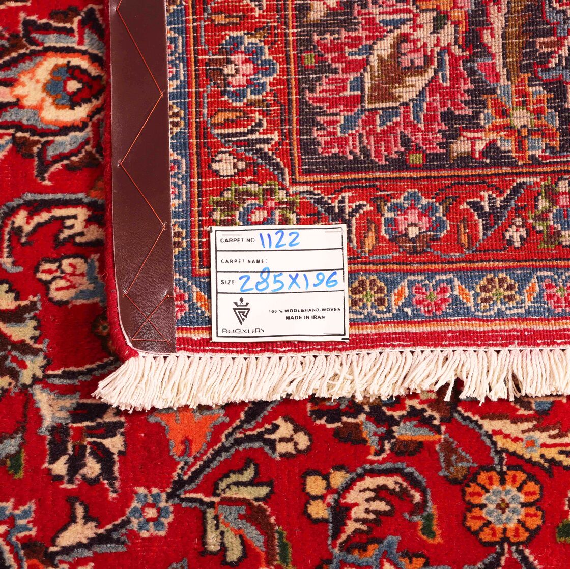 3x2M Signed Persian Mashad Rug - Image 15