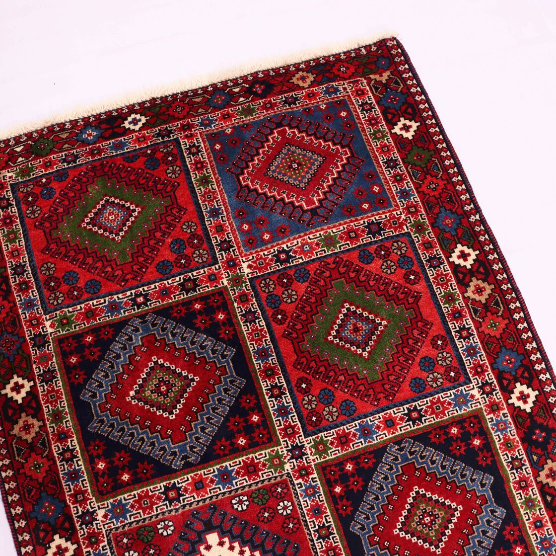 2x0.9M Persian Yalameh Rug - Image 6