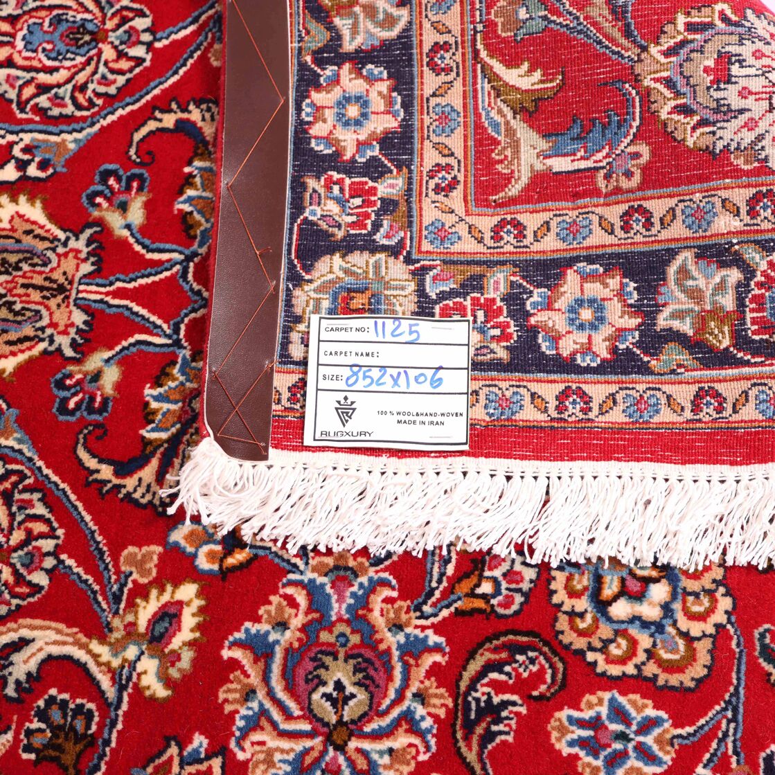 8.5m Antique And Rare Persian Mashad Runner - Image 6