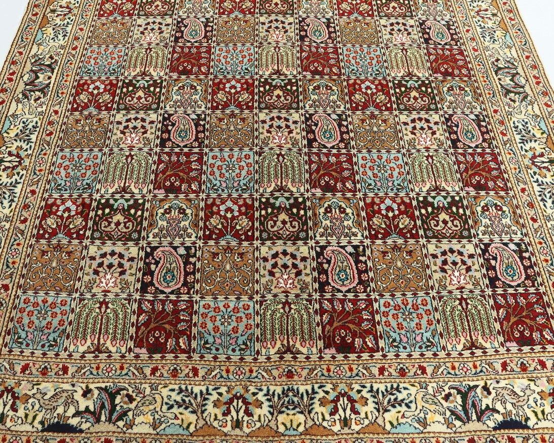 2.3x1.7M Garden Design Mood Persian Rug (Silkinlaid) - Image 3