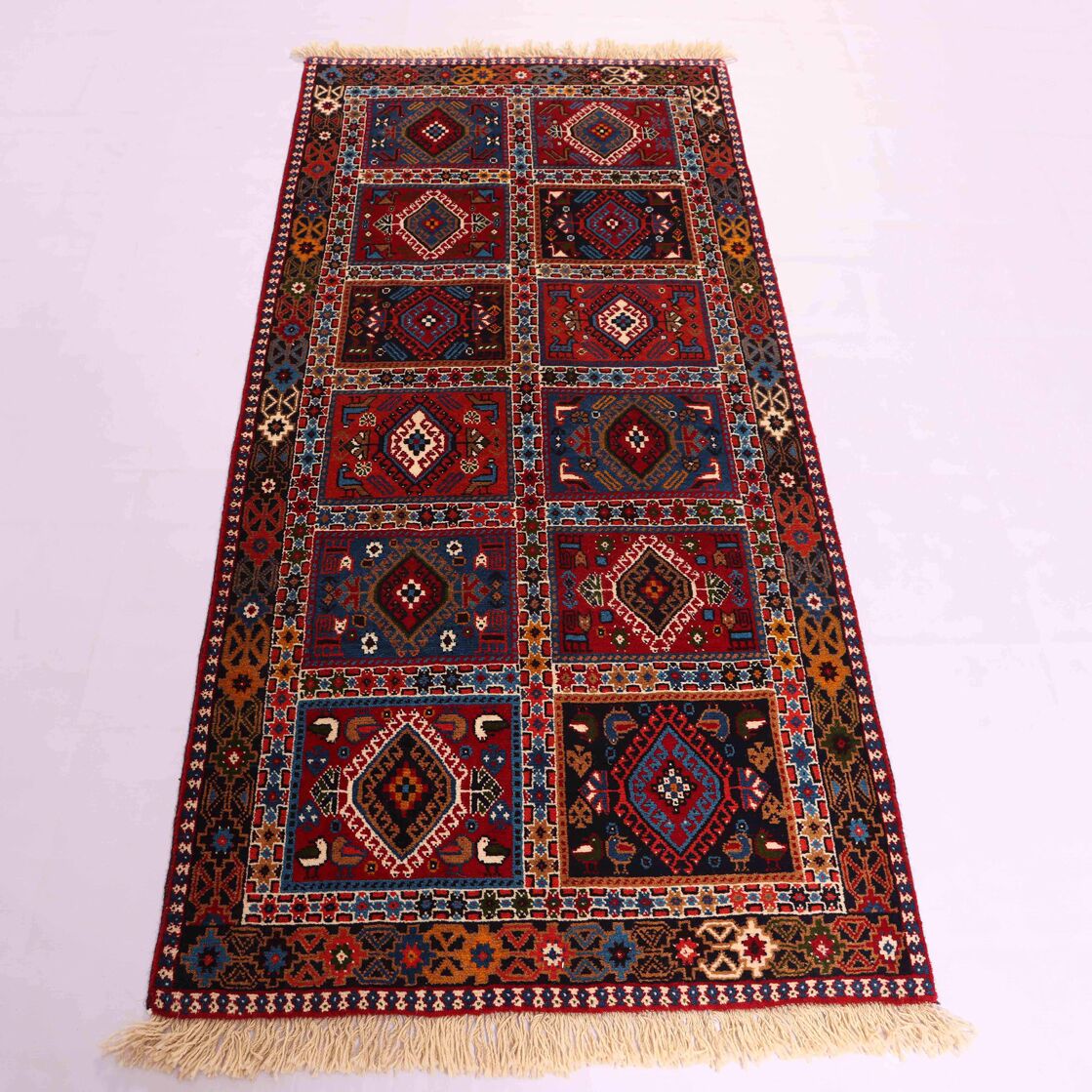 1.9x0.8M Persian Yalameh Rug - Image 4