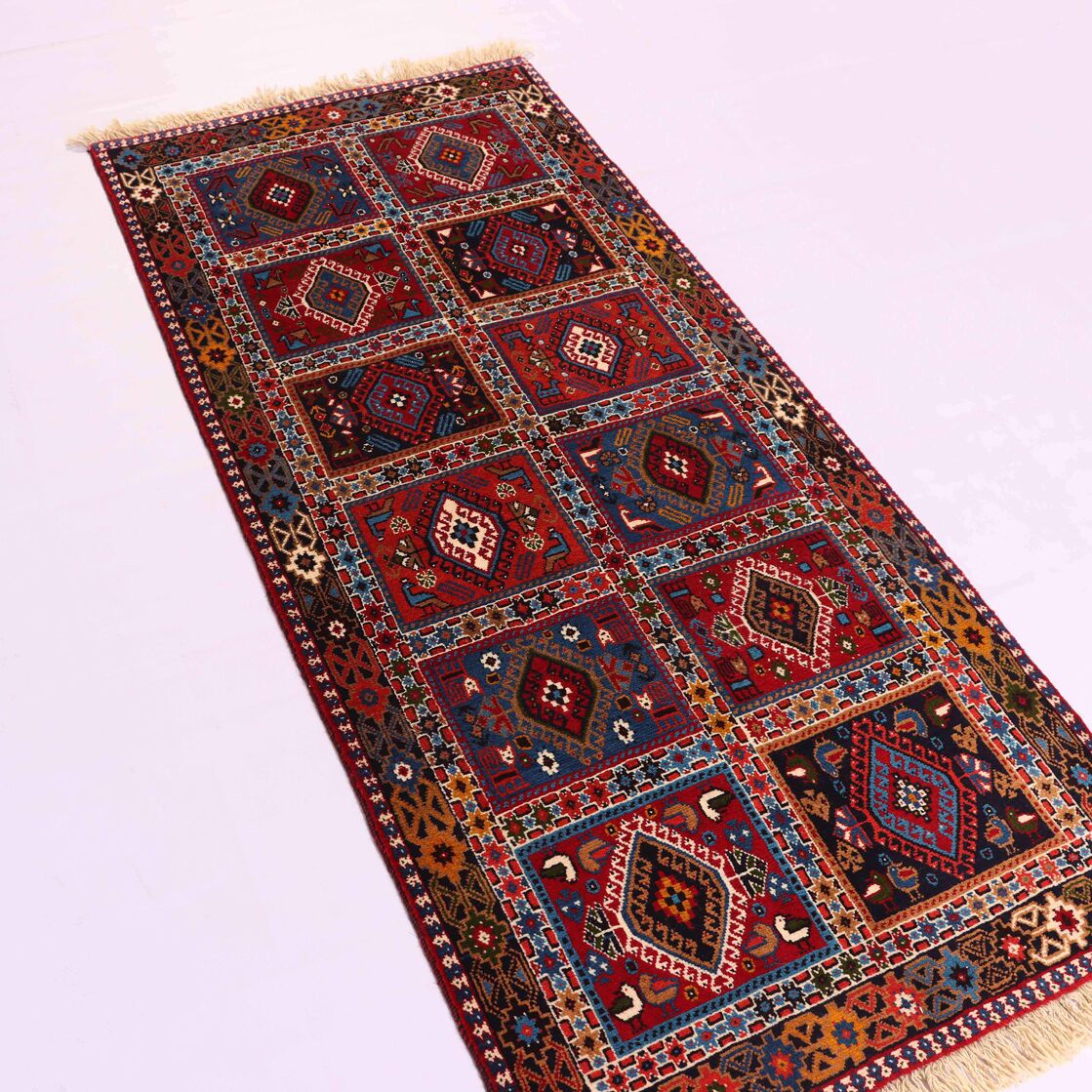 1.9x0.8M Persian Yalameh Rug - Image 5