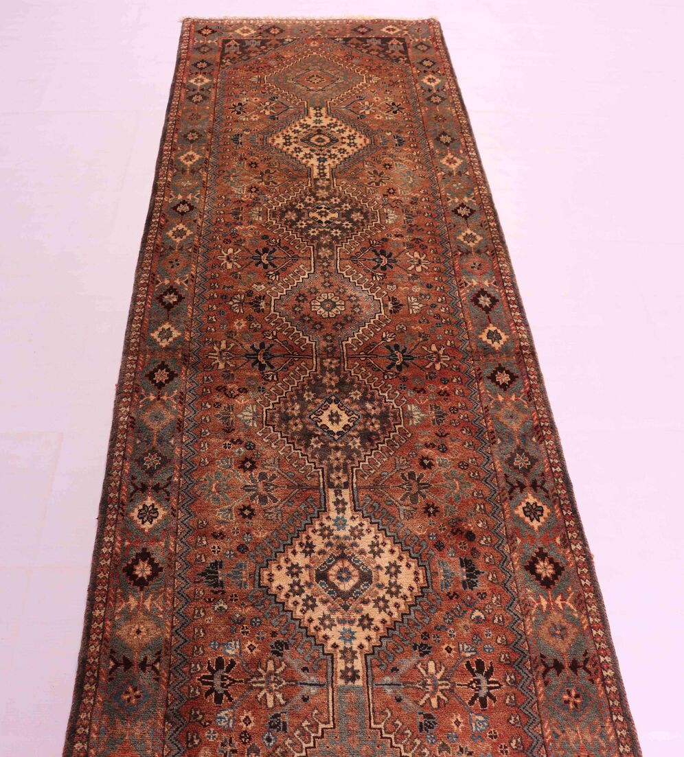 3M Vintage Persian Yalameh Runner - Image 5