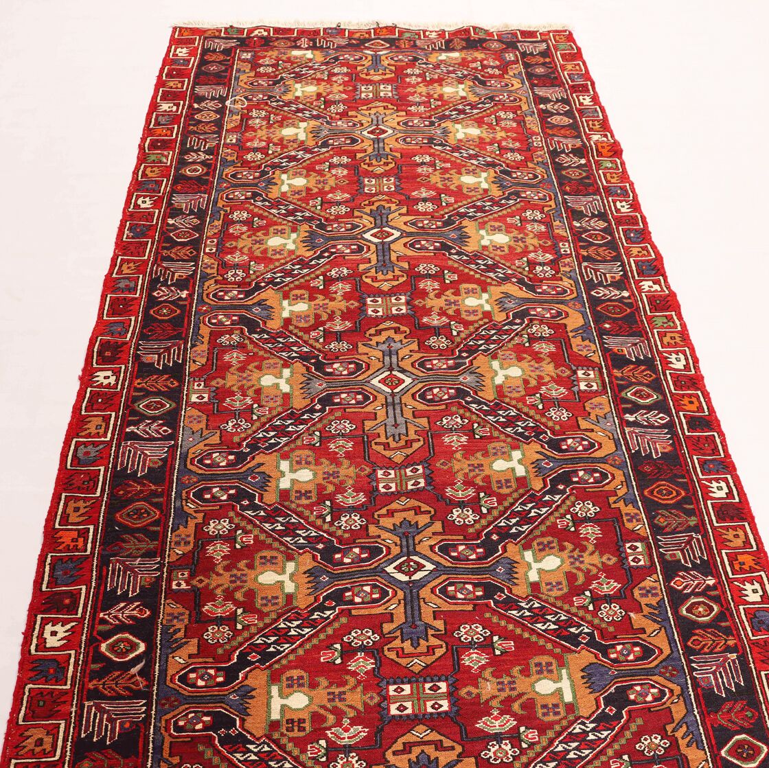 2.5x1.2M Persian Sumak Kilim Runner - Image 3