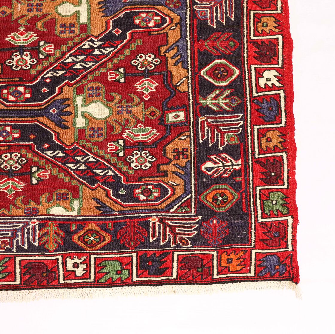 2.5x1.2M Persian Sumak Kilim Runner - Image 6