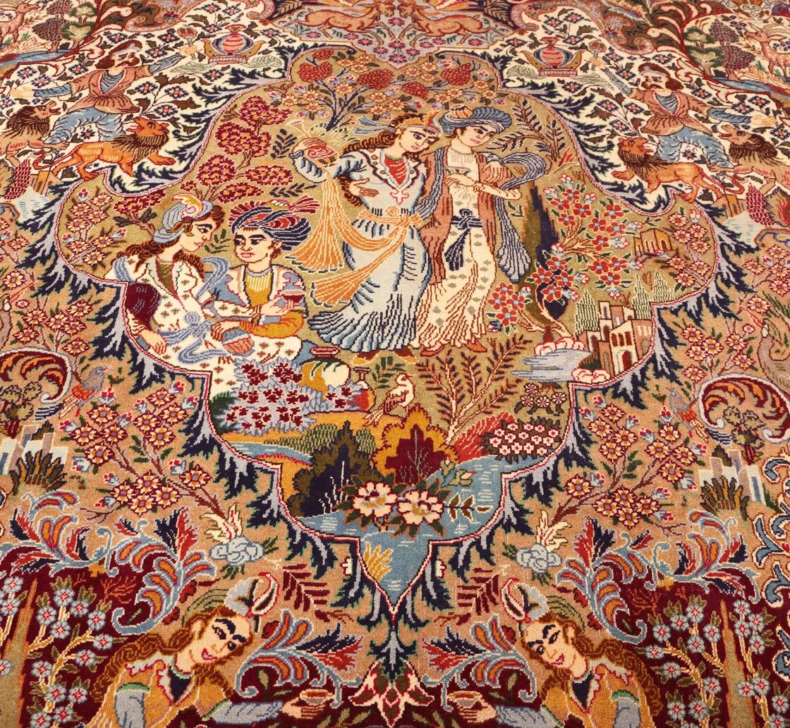 Pictorial Persian Rug