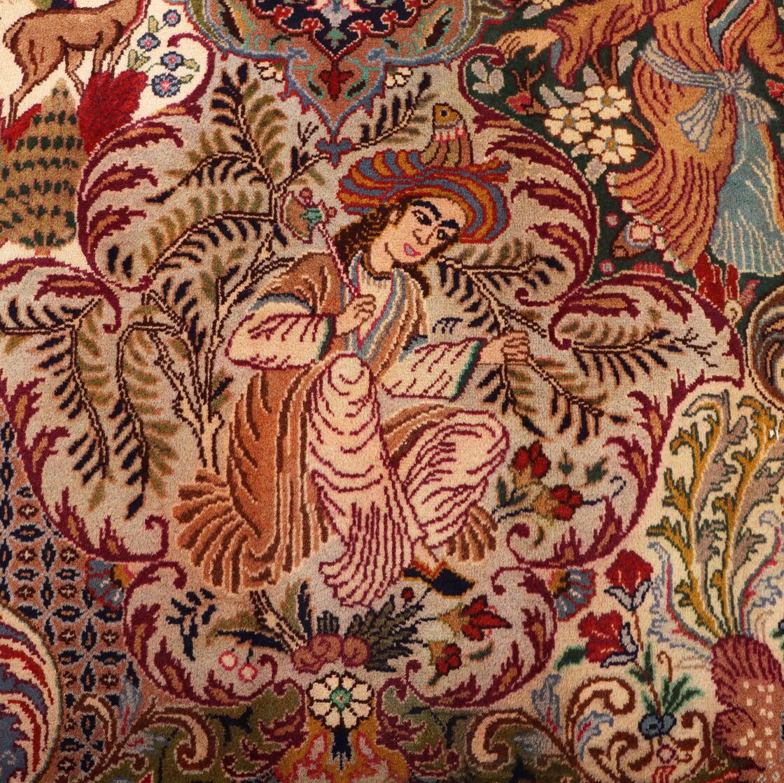 4x3M Pictorial Garden Of Eden Kashmar Rug - Image 7