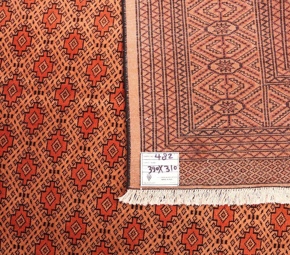 4x3M Persian Turkaman Rug - Image 5