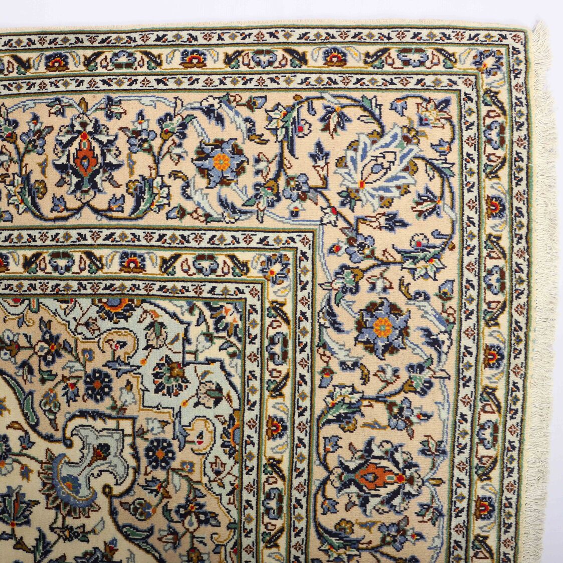 3.4x2.5M Pistachio Persian Kashan - Image 4
