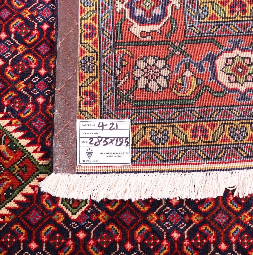 3x2M Fish Design Ardabil Rug - Image 6