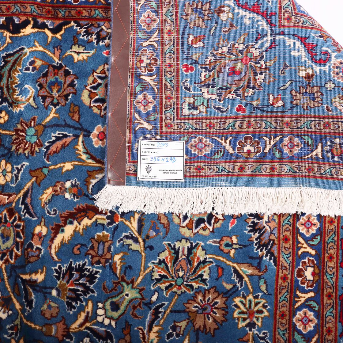 3.4x2.5M Fine Persian Kashmar Rug - Image 6