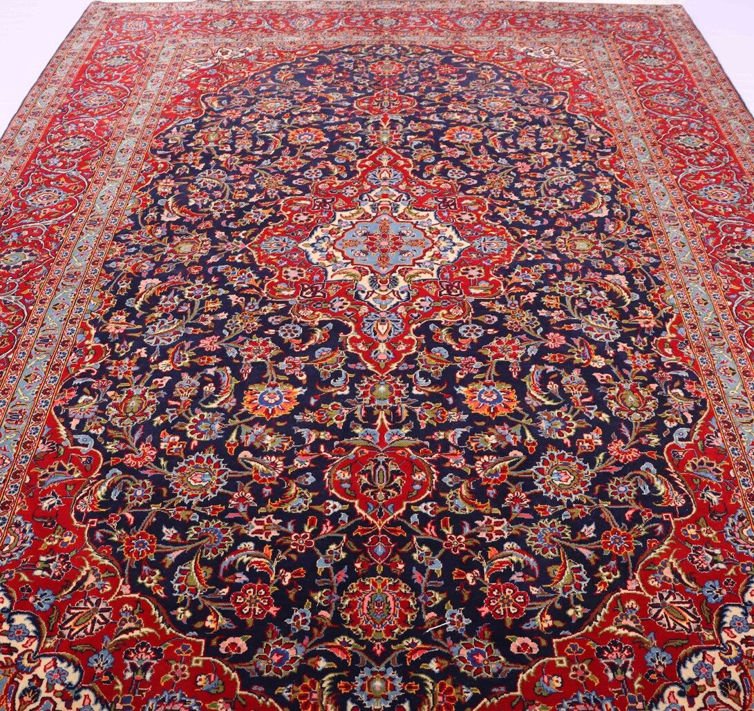 3.5x2.4M Royal Traditional Persian Kashan Rug - Image 5