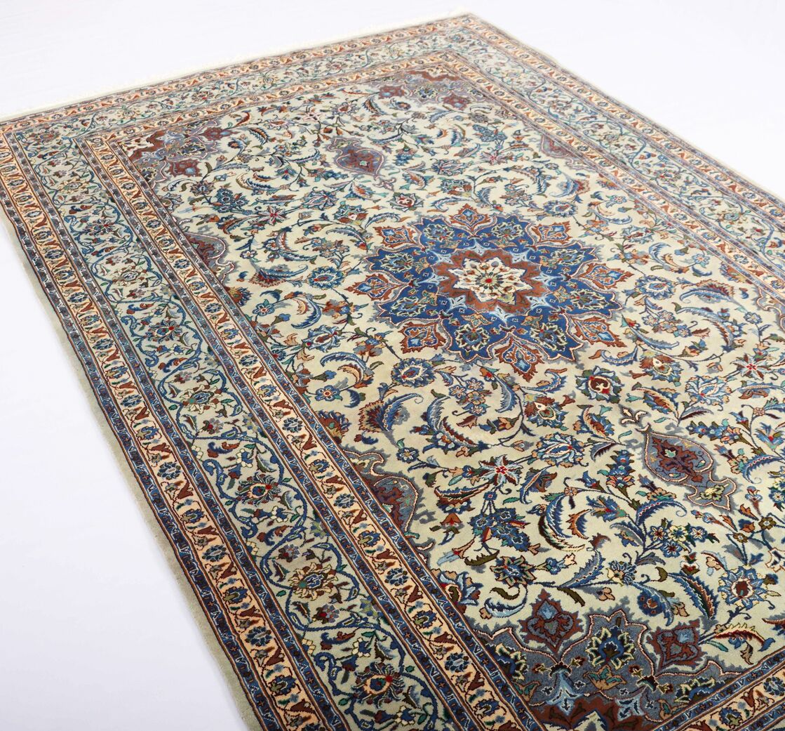 3x2M Fine Pistachio Kashmar Rug - Image 3