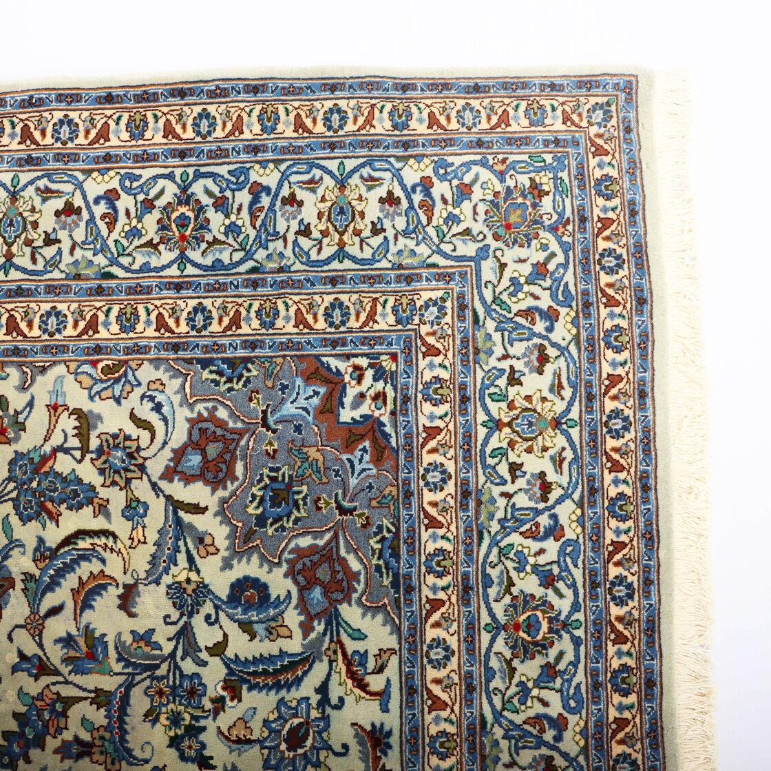 3x2M Fine Pistachio Kashmar Rug - Image 5